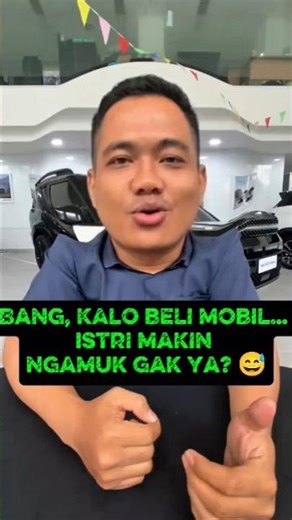 Bang, kalo beli mobil… istri makin ngamuk gak ya? 😅#feedshorts