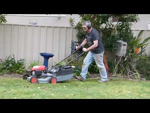 Lawn Mower Sound Effect with Video.