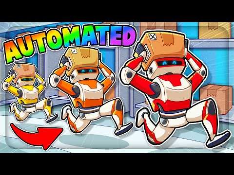 I Hired Robots to Automate Delivery in Shipping Store Simulator 2037
