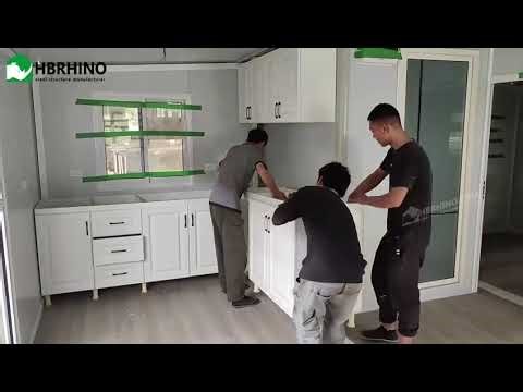 Expandable Container House Installation Video
