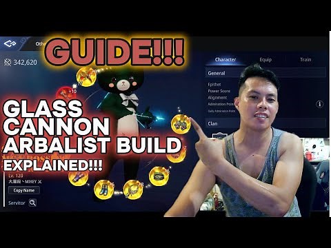 MIR4 GLOBAL | GUIDE FOR ARBALIST GLASS CANNON BUILD EXPLAINED BY 500 PLAYS