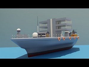 Blender 3D Ship scene Modeling Tutorial: Part 1