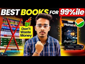 Best Books for IIT JEE Preparation 🔥| Resources I followed to score 99%ile in JEE Mains