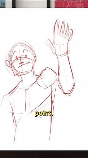 How to Forshorten, withour coils!!!!! #art #tutorial #foreshortening #drawing