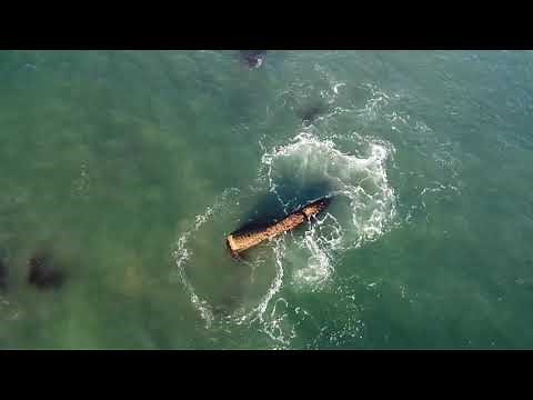 Capo Beach Drone Footage January 2021