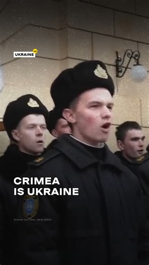 On the Day of Crimea's Resistance to the Russian Federation's occupation, we recollect an act of bravery from March 2014 🇺🇦 At the time, Russia blockaded Ukrainian military units, including the Nakhimov Naval School in Sevastopol. While establishing total control, the invaders scheduled a shame ceremony to raise the Russian flag. Despite facing pressure, threats, and false promises from Russia, the Ukrainian cadets still responded by singing the anthem of Ukraine. They did not stop even though