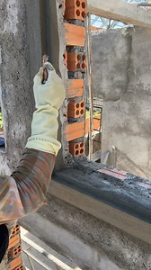 Easy Construction Sand and Cement Rendering on Concrete Columns - How to Building Concrete Columns #DIY #welding #steel #technology #craft | Creative Handmades Ideas Diy