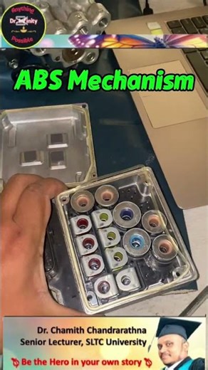 ABS brake control System: How this really works: වැඩ කරන්නේ කොහොමද #electrical