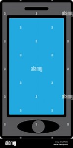 smartphone mobile device display technology vector illustration Stock Vector Image & Art - Alamy