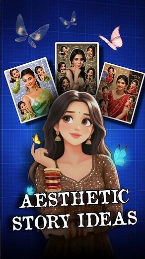 VIRAL Aesthetic Story Ideas Editing | AI Avatar Photo Editing ✨ #prompt #aestheticic #photoediting