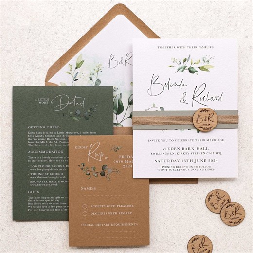 Cheap wedding invitations packs | Honestweddingadvice.com