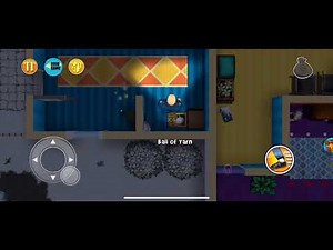 Robbery Bob: CHAPTER 5 - WINTER Level 11 , 100% iOS/Android Walkthrough