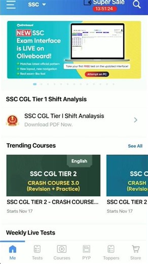Oliveboard CHSL Live Tier -1 10-11 nov 2025 #cgl #chsl_exam #ytshorts #shorts