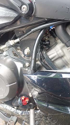 Motorcycle Fuel Tank Inspection and Wiring Overview