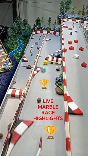 Marble race Live highlights. marble run.
