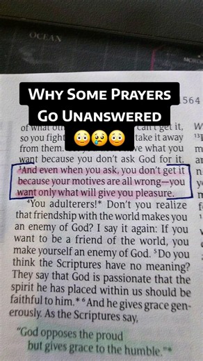 Why Some Prayers Go Unanswered | James 4:3