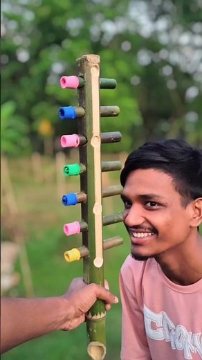 The cute bamboo Ultimate Eco-Friendly DIY Toy! 🌿🎈#diy #toy