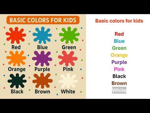 Fun with Numbers, Colors & Shapes