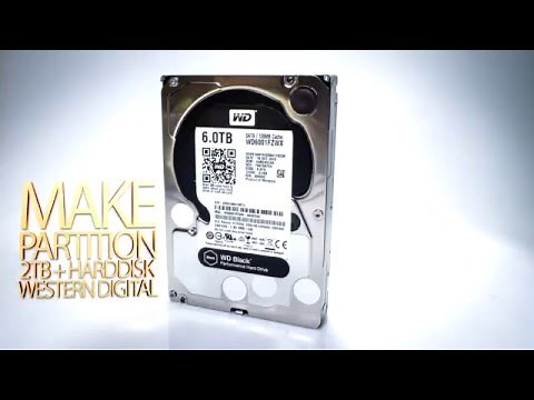 How to Format Hardrive 4TB WD Black without 2TB limitation Extend Drive Partition