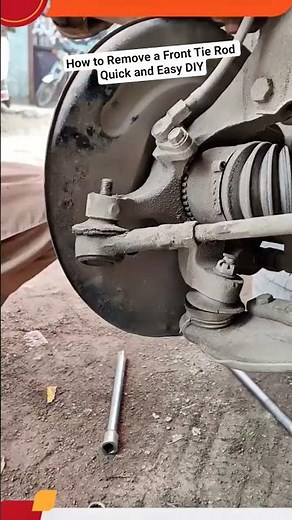 How to Remove a Front Tie Rod Quick and Easy DIY #shortvideo #mechanical