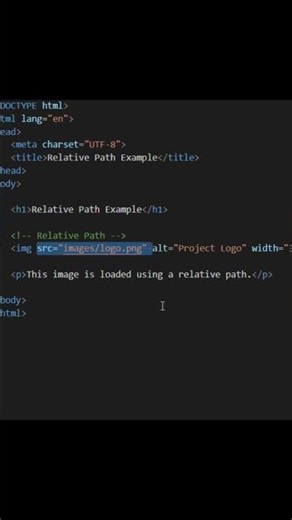 Relative Path vs Absolute Path | Web Development #launch #trending #relative #absolute #website