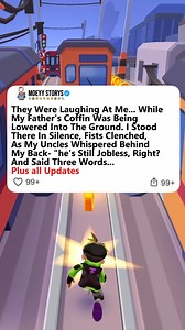 34K views · 554 reactions | They Were Laughing At Me... While My Father's Coffin Was Being Lowered Into The Ground. I Stood There In Silence, Fists Clenched, As My Uncles Whispered Behind My Back- "he's Still Jobless, Right? And Said Three Words... Plus all updates #redditstorytimes #storytelling #redditstories | C Babs | Facebook