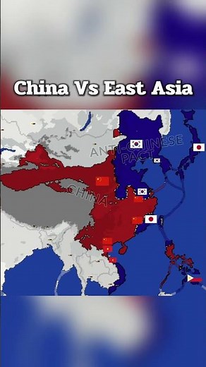 East asian front of WW3 in Ages of Conflict #agesofconflict #ww3 #warsimulation #chinavstaiwan