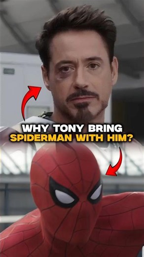Spider-Man Was Tony Stark’s Greatest Choice in Civil War #tonystark #spiderman #civilwar #marvel