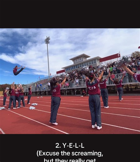 Exciting Cheerleading Stunts and Crowd Involvement