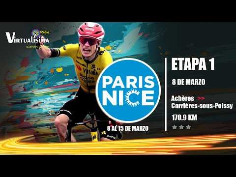 🔴En vivo Paris Niza 2026 | Etapa 1 | DANY MARTINEZ - VINGEGAARD - AYUSO - TEJADA #ParisNiza2026