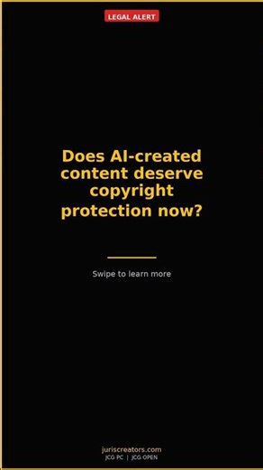 AI-Generated Content Gets Copyright Protection #Shorts