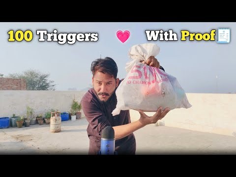 100 Triggers ASMR | Fast & Relaxing ASMR Sounds