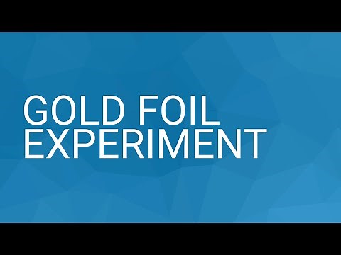 Rutherford's Gold Foil Experiment