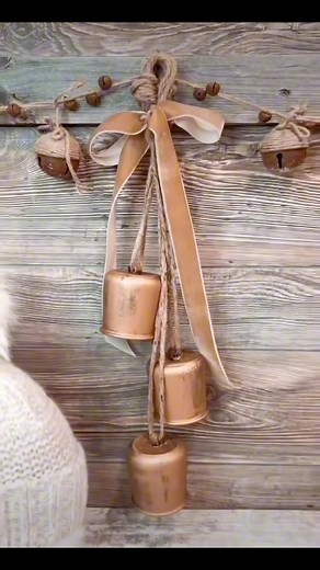 413K views · 7.3K reactions | Repurposing Yoplait Oui yogurt jars into decorative Christmas bells | Barefoot & Freckled, LLC | Facebook