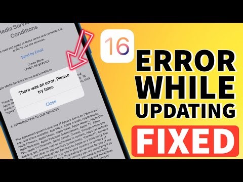 There was an error Please Try Later in App Store iOS 16 Update | Unable to Update Apps in App Store