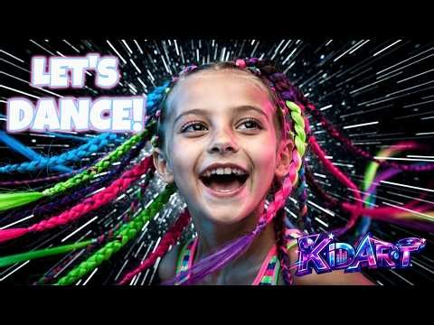 Imagination Dance Party 💃 Kids Dance Song | KidArt