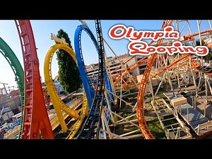 Olympia Looping 4K On Ride POV - World's LARGEST Mobile Coaster!