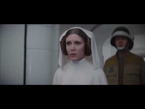 Rogue One A Star Wars Story - Princess Leia Hope Ending Scene!