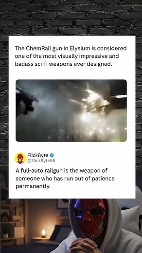 Elysium’s Badass ChemRail Gun