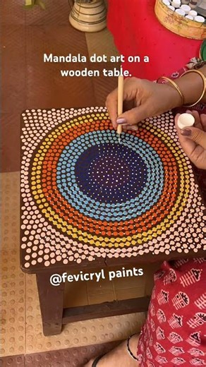 Mandala dot art