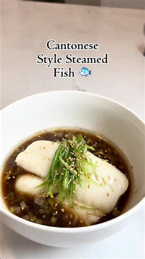 Cantonese Style Steamed Fish Recipe | Dinner Ideas | Homemade Recipe | seafood #foodshorts