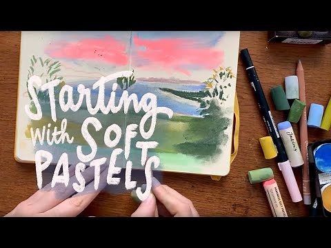Working with soft pastels (Unison, Jackson's Art and Gallery)
