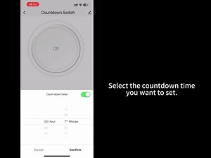 Minoston WiFi Timer Switch - Smart Countdown Timer, 5-15-30 Minutes/1-2-4 Hour, ON/OFF, Neutral Wire Needed, for Lights, Fans, Heaters, ETL Listed