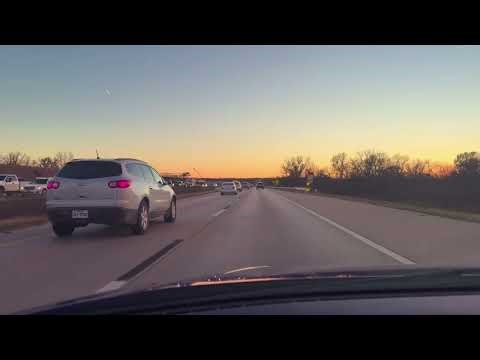 POV Drive from Dallas to Oklahoma | Relaxing Highway Journey