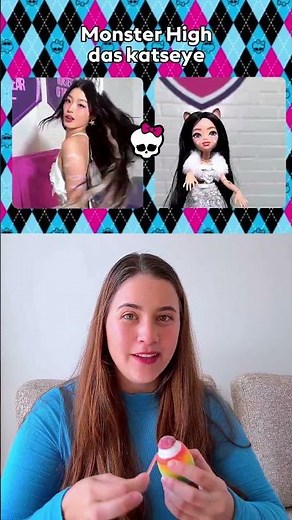KATSEYE Monster High dolls - which one is the cutest? #shorts