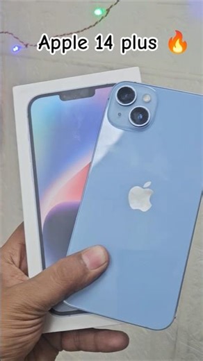 Apple 14 plus 128gb blue 81% 🔋 #vohratelecom #mobile #apple #applelover #youtube #viral #trending