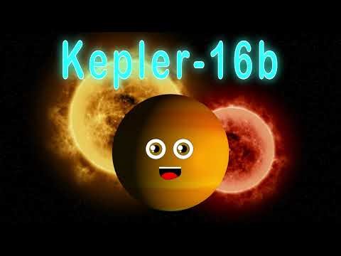 Kepler-16b animation (WIP)