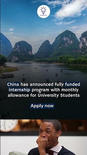 Fully Funded Internship in China!