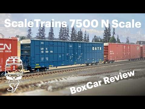 Short Take: N Scale ScaleTrains 7500 BoxCar Quick Review