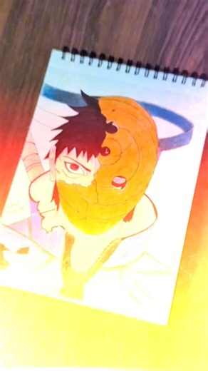 How To Draw Obito Uchiha 🔥 || Obito Uchiha Drawing #drawing #art #viral #shorts #viral #anime